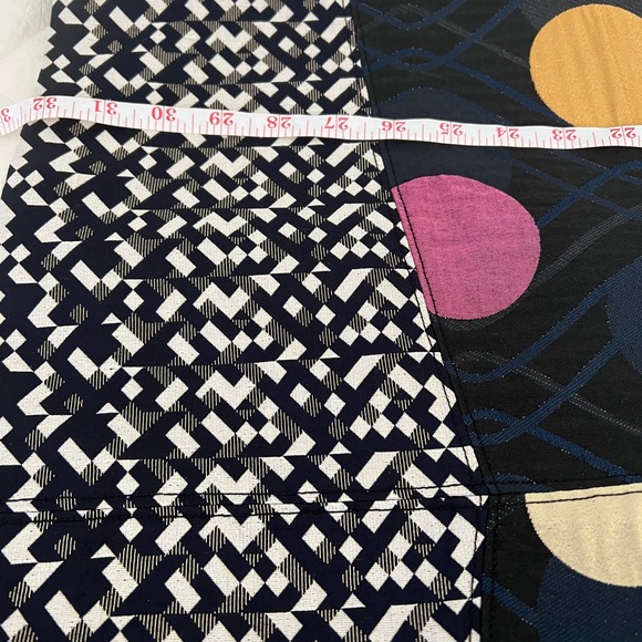 NWT Maeve anthropologie petite xs black motif circles sleeveless dress. - Picture 9 of 13